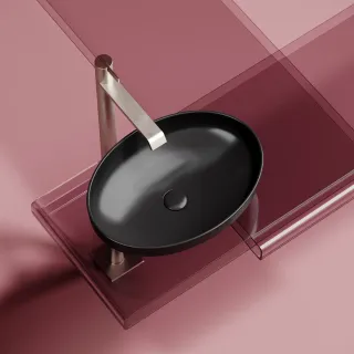 Раковина Ceramica Nova Element CN6056MB 50см чёрный матовый